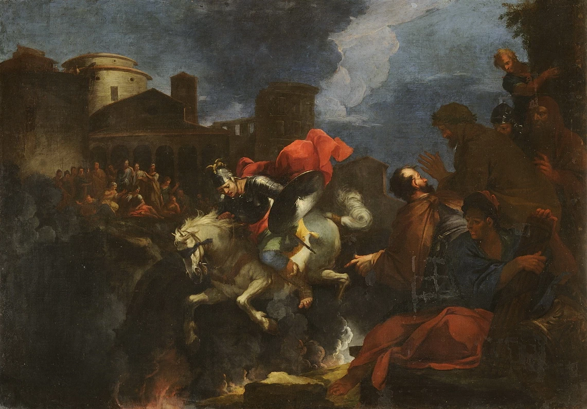 Sacrificio di Marco Curzio - Palazzo Pitti, Firenze